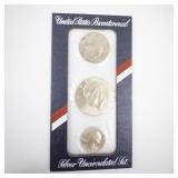 United States Bicentennial Silver Uncirculated Coin Set 1776-1976