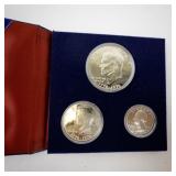 United States Bicentennial Silver Proof Coin Set with Box