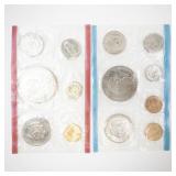 1973 P & D Uncirculated Mint Coin Set
