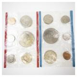 1972 U.S. Mint Uncirculated Coin Set with Original Packaging