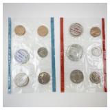 1968 P&D 40% Silver Uncirculated Mint Coin Set