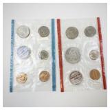1968 P&D 40% Silver Uncirculated Mint Coin Set