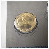 1974 ARBA Bicentennial First Day Cover with John Adams Medal