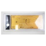 BRADFORD EXCHANGE - Olympic National Park 24K Gold $50 Commemorative Note in Display Case
