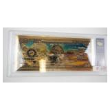 BRADFORD EXCHANGE - 24K Gold Plated Commemorative $50 Commemorative Note in Display Case