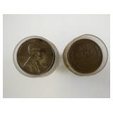 Lot of 2 Tubes of Wheat Cents