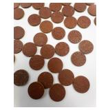 Collection of WWII Era OPA Tokens Red and Blue Set