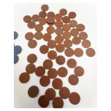 Collection of WWII Era OPA Tokens Red and Blue Set