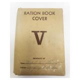 WWII Era War Ration Book Collection with Original Cover