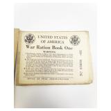 WWII Era War Ration Book Collection with Original Cover