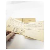 WWII Era War Ration Book Collection with Original Cover