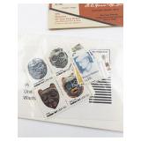 Vintage World Wildlife Postage Stamp Collection with 1980-81 Stamp Catalog