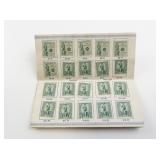 United States Defense Savings Bond Stamp Album with Stamps