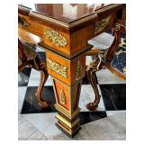 Asnaghi Dining Table with 10 Chairs, Ornate Italian Design