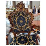 Asnaghi Dining Table with 10 Chairs, Ornate Italian Design