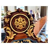 Asnaghi Dining Table with 10 Chairs, Ornate Italian Design