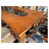 Asnaghi Dining Table with 10 Chairs, Ornate Italian Design