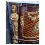 Early 20th Century French Louis XVI Style Mahogany Commode with Gilt Bronze Mounts