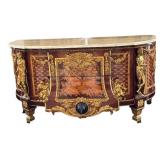 Early 20th Century French Louis XVI Style Mahogany Commode with Gilt Bronze Mounts