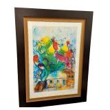 Marc Chagall Limited Edition Framed Lithograph Shofar