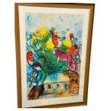 Marc Chagall Limited Edition Framed Lithograph Shofar