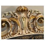 Asnaghi Baroque Style Sofa with Gold Accents