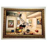 Orlando Quevedo Limited Edition Framed Art