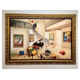 Orlando Quevedo Limited Edition Framed Art