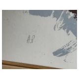 Mark King Artist Proof Framed Lion Print