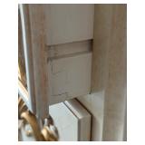 Asnaghi Hand Painted Ornate Vanity with Mirror