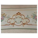 Asnaghi Hand Painted Ornate Vanity with Mirror