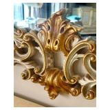 Asnaghi Hand Painted Ornate Vanity with Mirror