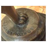 Fanny Rozet Art Deco Bronze Dancer Sculpture