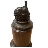 Bronze Mercury Figural Sculpture on Pedestal Base