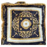 Pair of Versace Pattern Decorative Throw Pillows