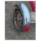 Vintage Schwinn Tricycle - Red with Fenders