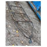 Metal Frame Sled with Pull Bar