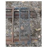 Metal Frame Sled with Pull Bar