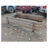 4 x 8 Trailer Side and Front Rails - Wood - Great Shape