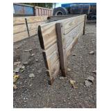 4 x 8 Trailer Side and Front Rails - Wood - Great Shape