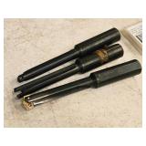 Lot of (3) Allied Machine & Engineering 3/4" High Penetration Drilling System 24000S-075L #0 T-A STD 3/4" SS