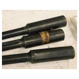 Lot of (3) Allied Machine & Engineering 3/4" High Penetration Drilling System 24000S-075L #0 T-A STD 3/4" SS
