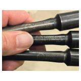 Lot of (3) Allied Machine & Engineering 3/4" High Penetration Drilling System 24000S-075L #0 T-A STD 3/4" SS