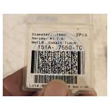 Lot of (7) Allied Machine & Engineering REGRIND Spade Drill Tips