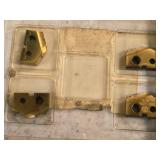 Lot of (9) Allied Machine & Engineering Super Cobalt Spade Drill Tips