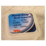 Lot of (4) S.HSS TiAIN Spade Drill Tips