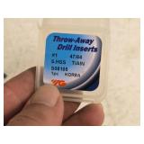 Lot of (3) S.HSS TiAIN Spade Drill Tips