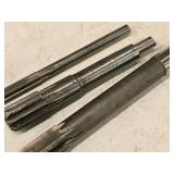 Lot of (3) Reamers - 1"D (x2) and 1/2" (x1)