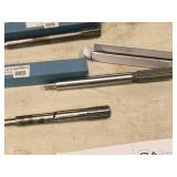 Lot of (2) 1" HSS Chucking Reamers