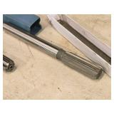 Lot of (2) 1" HSS Chucking Reamers